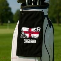 England Flag Jersey England Soccer Team England Golf Towel thumb 2