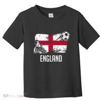 England Flag Jersey England Soccer Team England Toddler T-Shirt thumb 0