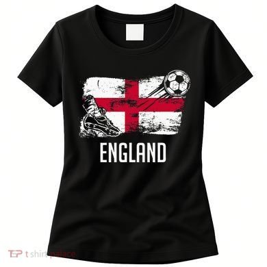 England Flag Jersey England Soccer Team England Women's T-Shirt