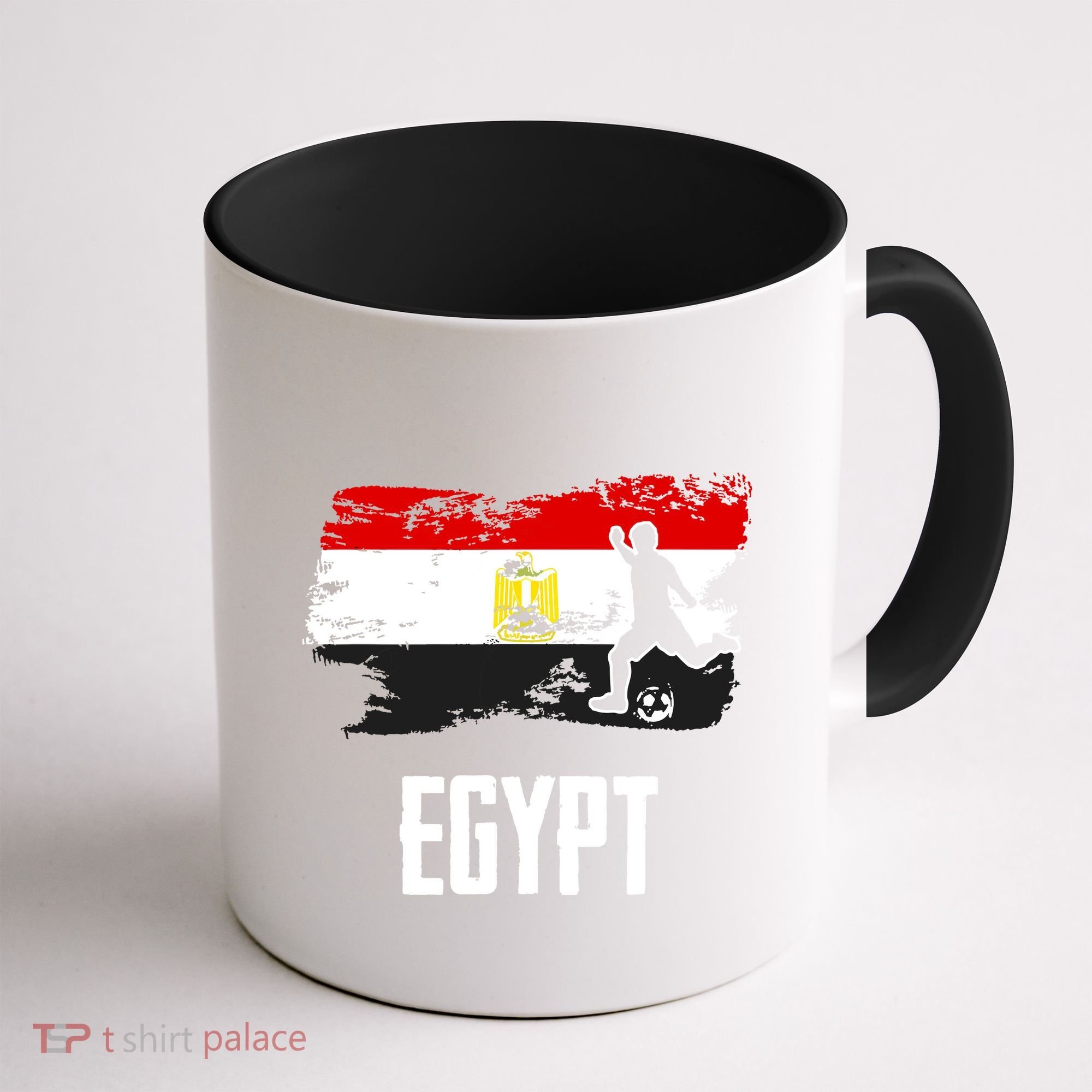 Egypt Flag Jersey Egyptian Soccer Team Egyptian Coffee Mug