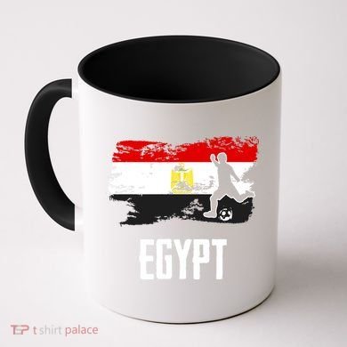 Egypt Flag Jersey Egyptian Soccer Team Egyptian Coffee Mug