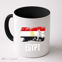 Egypt Flag Jersey Egyptian Soccer Team Egyptian Coffee Mug thumb 0
