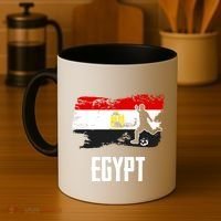 Egypt Flag Jersey Egyptian Soccer Team Egyptian Coffee Mug thumb 4
