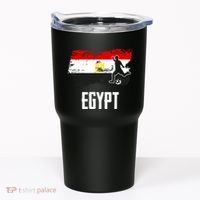 Egypt Flag Jersey Egyptian Soccer Team Egyptian Tumbler thumb 0
