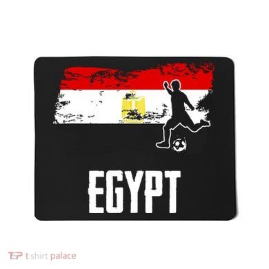 Egypt Flag Jersey Egyptian Soccer Team Egyptian Mousepad
