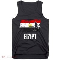 Egypt Flag Jersey Egyptian Soccer Team Egyptian Tank Top thumb 0