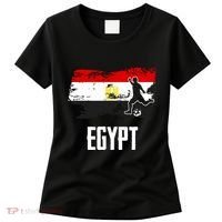 Egypt Flag Jersey Egyptian Soccer Team Egyptian Women's T-Shirt thumb 0