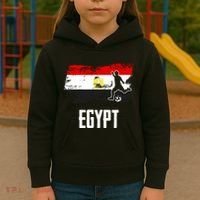 Egypt Flag Jersey Egyptian Soccer Team Egyptian Kids Hoodie thumb 3