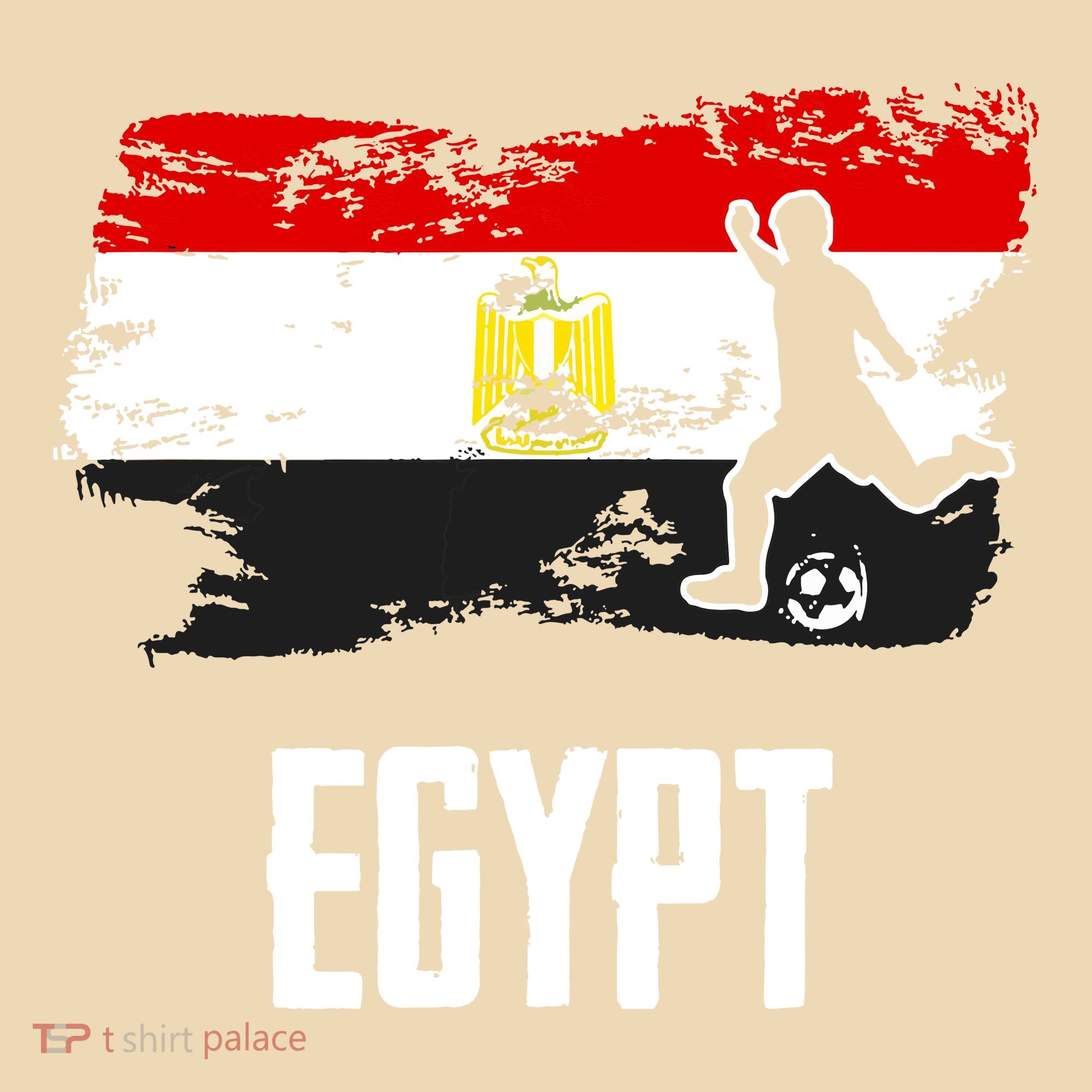 Egypt Flag Jersey Egyptian Soccer Team Egyptian Doggie Tank