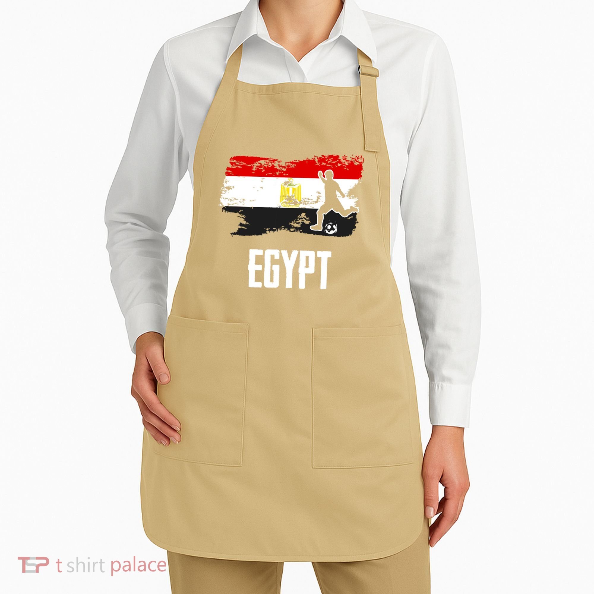Egypt Flag Jersey Egyptian Soccer Team Egyptian Apron