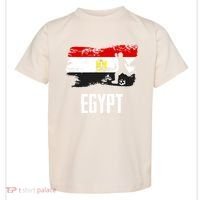 Egypt Flag Jersey Egyptian Soccer Team Egyptian Toddler T-Shirt thumb 0