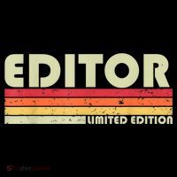 EDITOR Funny Job Title Profession Birthday Worker Idea Women's Tank Top thumb 5