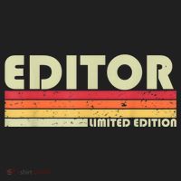 EDITOR Funny Job Title Profession Birthday Worker Idea Hat thumb 2