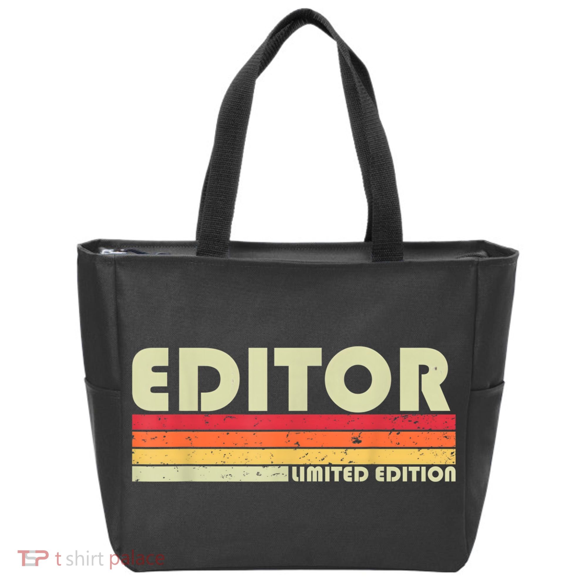 EDITOR Funny Job Title Profession Birthday Worker Idea Tote Bag