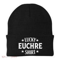 Euchre Funny Lucky Card Game Player Beanie thumb 0