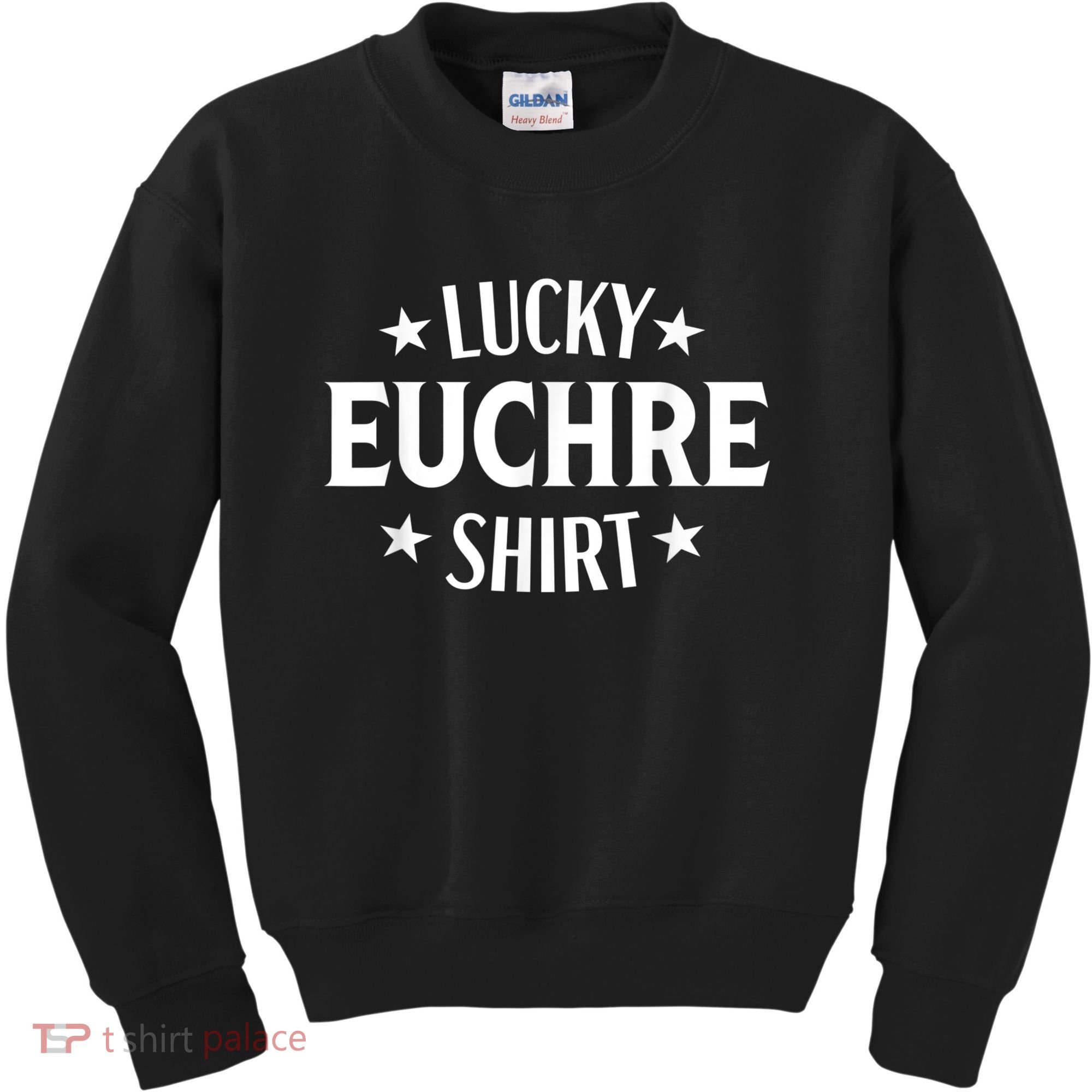 Euchre Funny Lucky Card Game Player Kids Sweatshirt