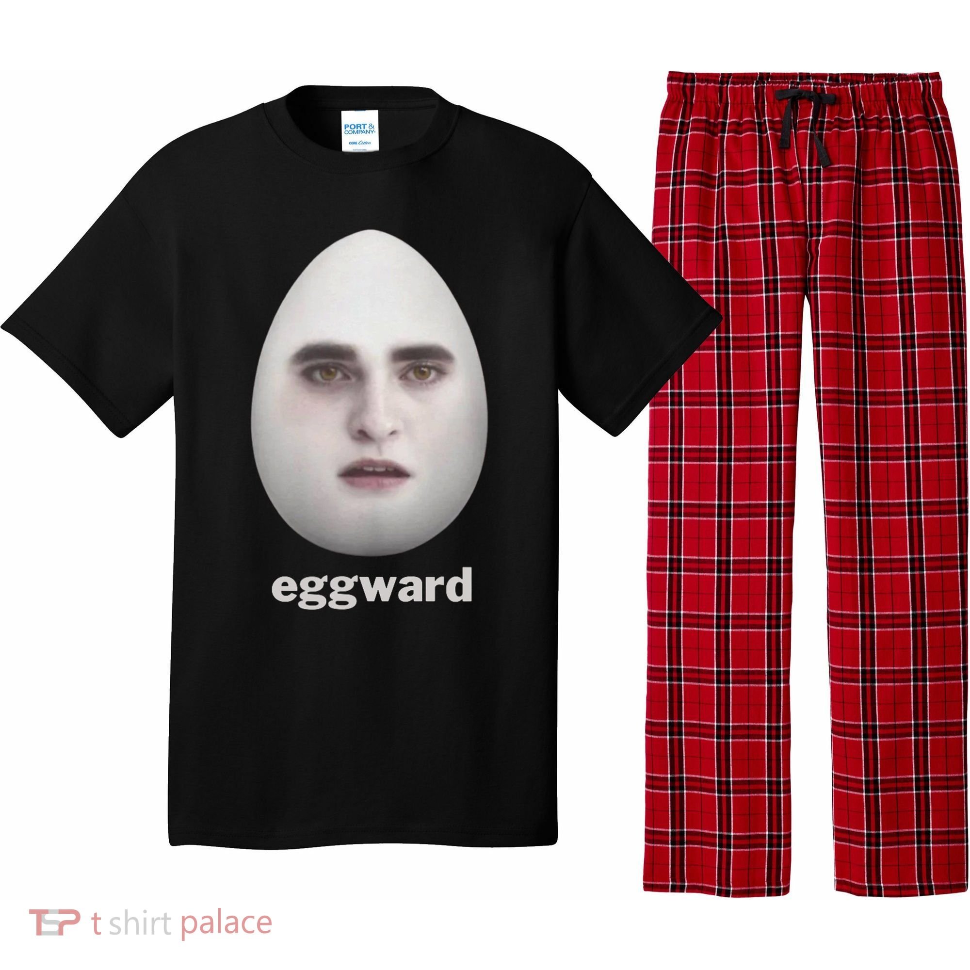 Eggward Funny Meme Pajama Set