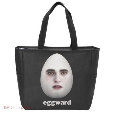 Eggward Funny Meme Tote Bag