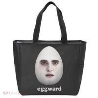 Eggward Funny Meme Tote Bag thumb 0