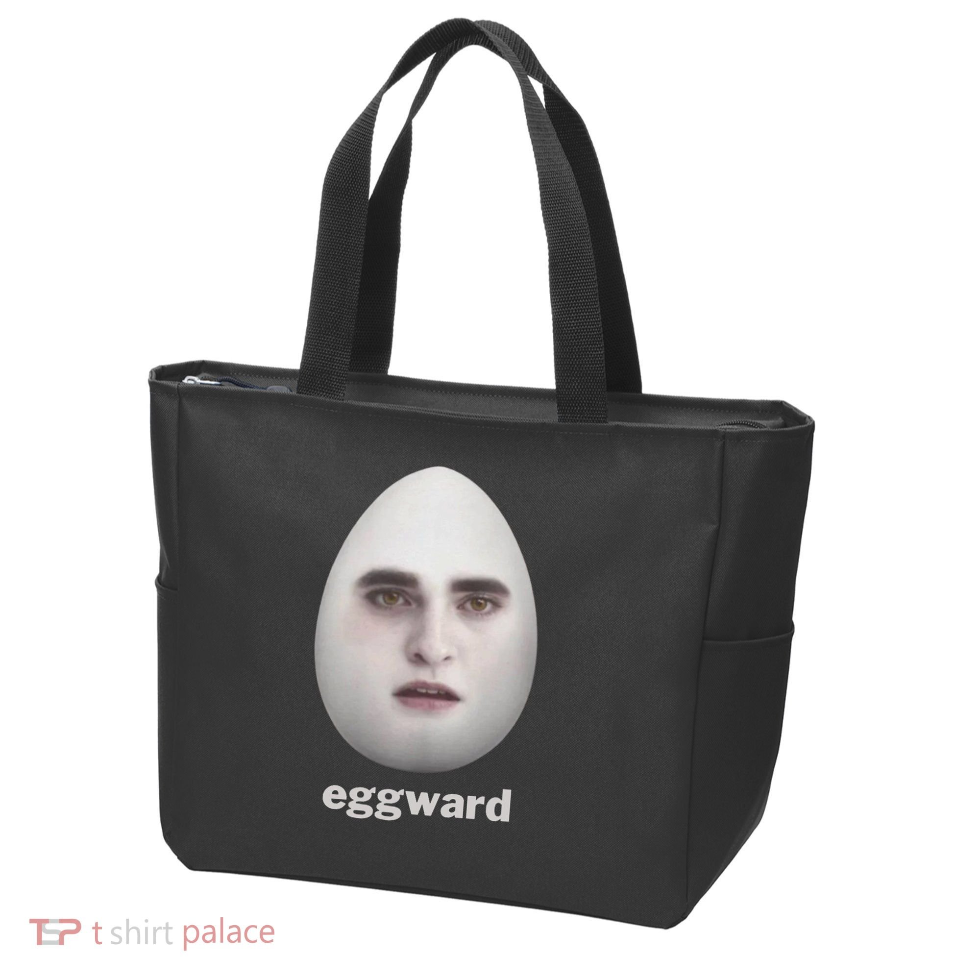 Eggward Funny Meme Tote Bag
