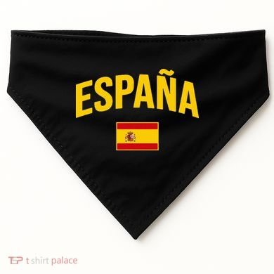 EspañA Flag Of Spain Classic Spain USA-Made Doggie Bandana
