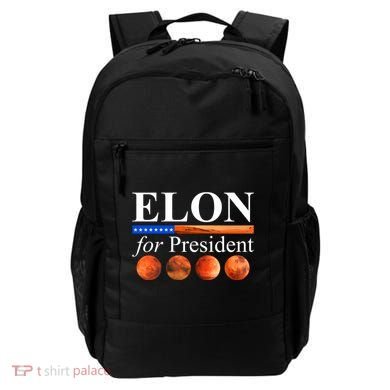 Elon For President USA Mars Flag Backpack