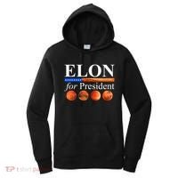 Elon For President USA Mars Flag Women's Hoodie thumb 0