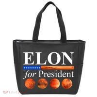 Elon For President USA Mars Flag Tote Bag thumb 0