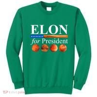 Elon For President USA Mars Flag Sweatshirt thumb 0