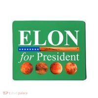 Elon For President USA Mars Flag Mousepad thumb 0