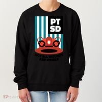 Ems Firefighter Ptsd Awareness Flag Post Traumatic Stress Meaningful Gift Women's Sweatshirt thumb 0