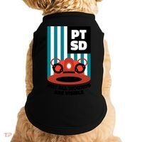 Ems Firefighter Ptsd Awareness Flag Post Traumatic Stress Meaningful Gift Doggie Tank thumb 0