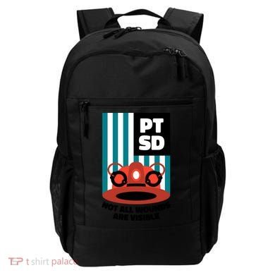 Ems Firefighter Ptsd Awareness Flag Post Traumatic Stress Meaningful Gift Backpack