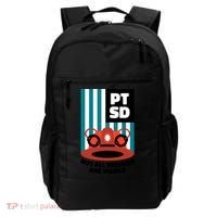 Ems Firefighter Ptsd Awareness Flag Post Traumatic Stress Meaningful Gift Backpack thumb 0