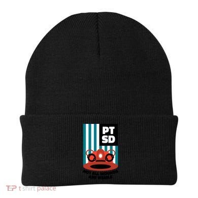 Ems Firefighter Ptsd Awareness Flag Post Traumatic Stress Meaningful Gift Beanie