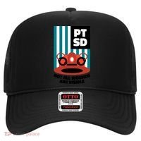 Ems Firefighter Ptsd Awareness Flag Post Traumatic Stress Meaningful Gift Hat thumb 0