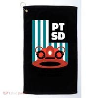 Ems Firefighter Ptsd Awareness Flag Post Traumatic Stress Meaningful Gift Golf Towel thumb 0