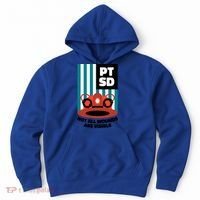 Ems Firefighter Ptsd Awareness Flag Post Traumatic Stress Meaningful Gift Hoodie thumb 0