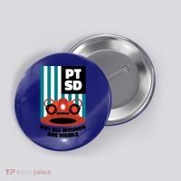 Ems Firefighter Ptsd Awareness Flag Post Traumatic Stress Meaningful Gift Button thumb 0