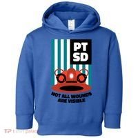 Ems Firefighter Ptsd Awareness Flag Post Traumatic Stress Meaningful Gift Toddler Hoodie thumb 0