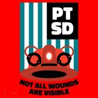 Ems Firefighter Ptsd Awareness Flag Post Traumatic Stress Meaningful Gift Santa Hat thumb 1