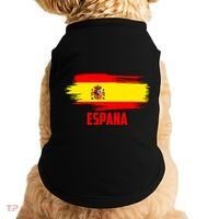 Espana Flag Spain Soccer Spain Futbol Club Support Doggie Tank thumb 0