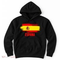 Espana Flag Spain Soccer Spain Futbol Club Support Hoodie thumb 0