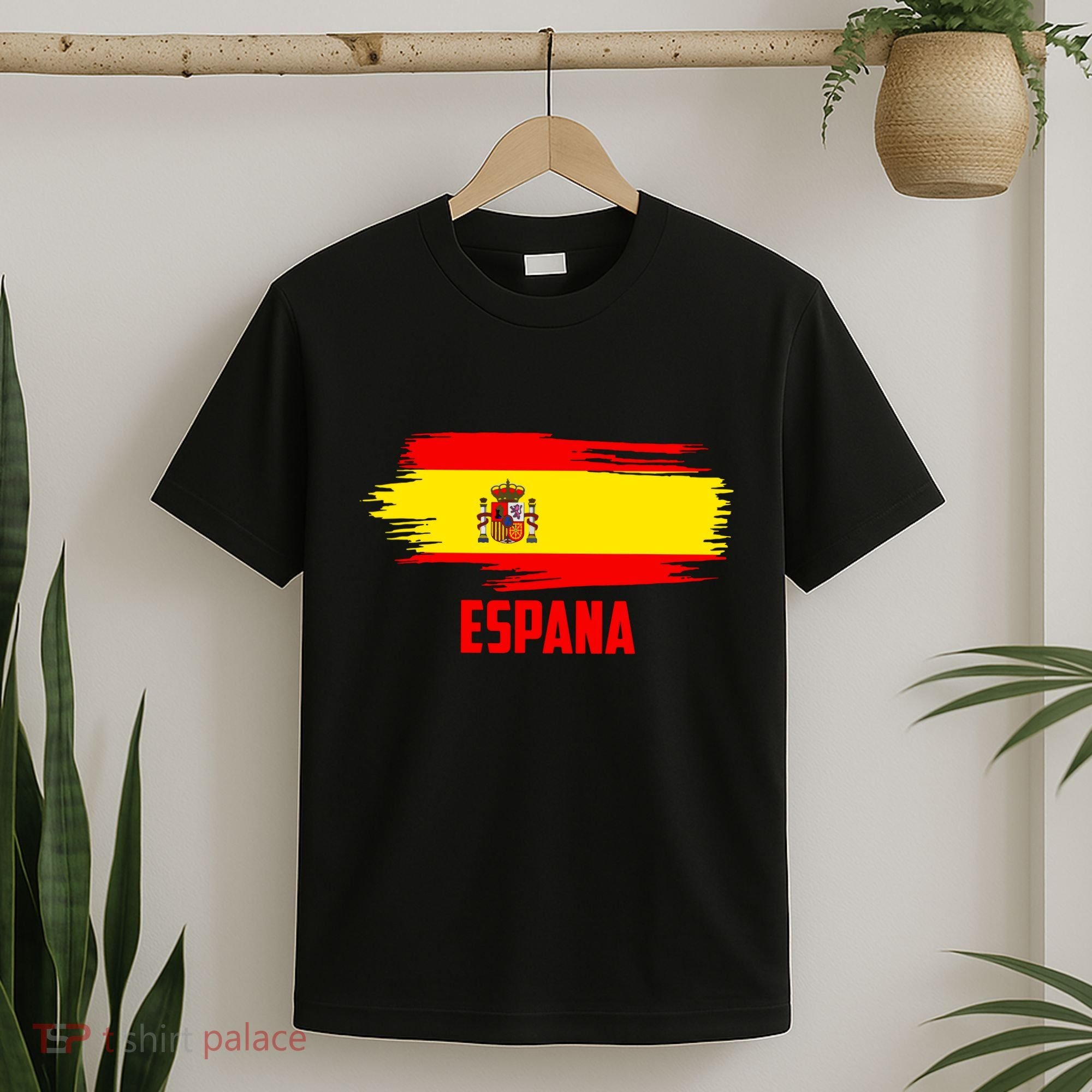 Espana Flag Spain Soccer Spain Futbol Club Support T-Shirt