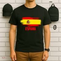 Espana Flag Spain Soccer Spain Futbol Club Support T-Shirt thumb 6