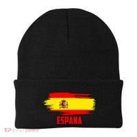 Espana Flag Spain Soccer Spain Futbol Club Support Beanie thumb 0