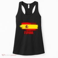 Espana Flag Spain Soccer Spain Futbol Club Support Women's Tank Top thumb 0