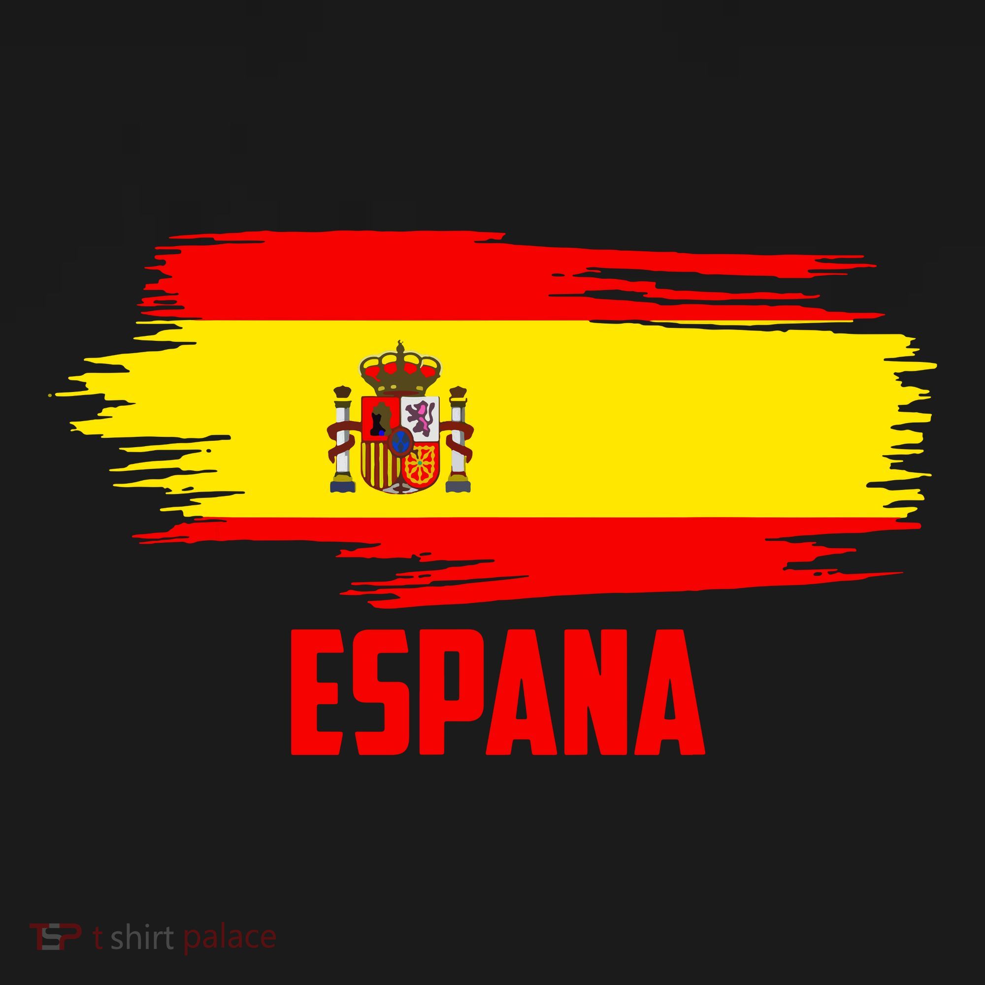 Espana Flag Spain Soccer Spain Futbol Club Support Women's T-Shirt