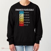 Enhanced Fujita Scale Meteorologist Meteorology Weather Women's Sweatshirt thumb 0
