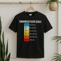 Enhanced Fujita Scale Meteorologist Meteorology Weather T-Shirt thumb 2